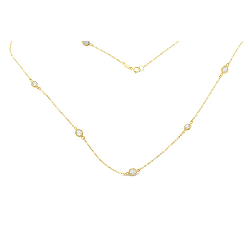 Duo Jewellery Necklaces Solid Gold By The Yard Necklace