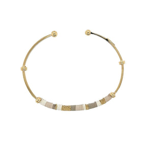 Gas Bracelets Yellow Gold / Grey Gas Zanzibar MultiColour Gold Bracelet