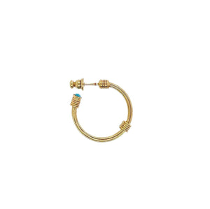 Gas Earrings Yellow Gold Ariane Hoop earrings