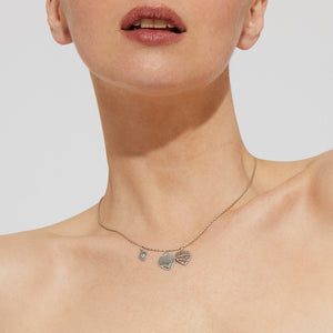 Gas Necklaces Gas Clove Mini Silver Necklace