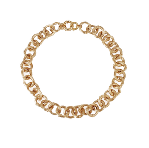 Gas Necklaces Yellow Gold Maille Ariane Necklace