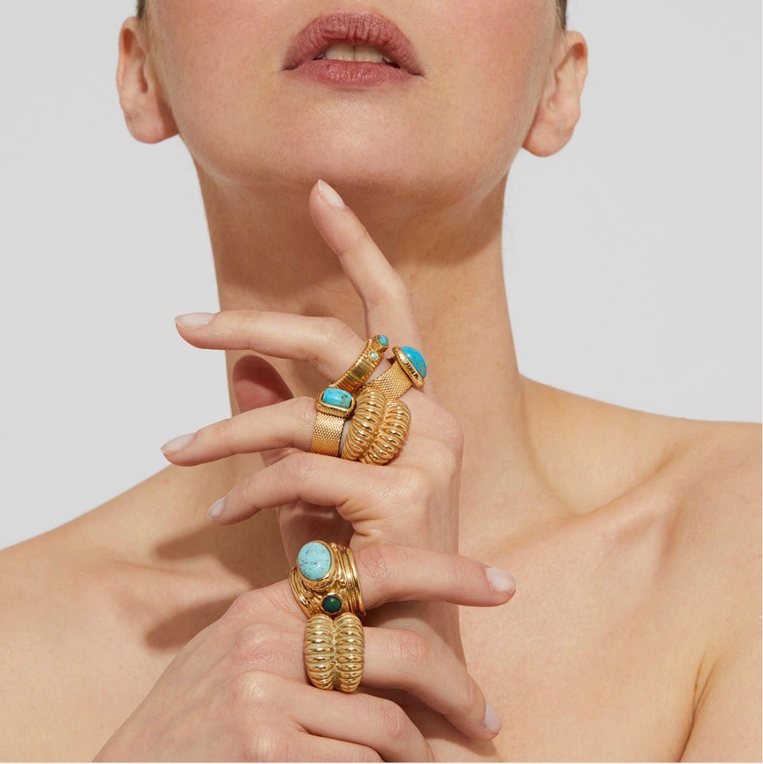 Gas Bijoux Saint Germain Ring duo Jewllery Duo Jewellery