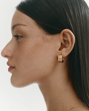 Kirstin Ash Earrings Steadfast Hoop Earrings