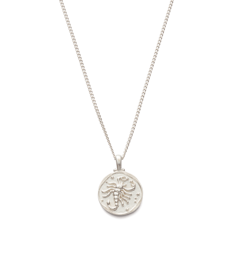 Kistin Ash Scorpio Zodiac Necklace Duo Jewellery