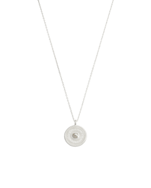 Kirstin Ash Necklaces Silver Solace Pearl Necklace