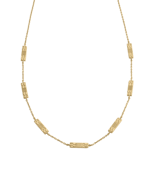 Kirstin Ash Necklaces Yellow Gold Glisten Necklace