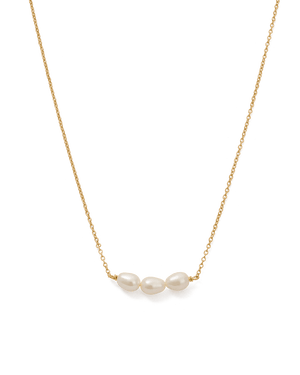 Kirstin Ash Necklaces Yellow Gold Isole Pearl Necklace