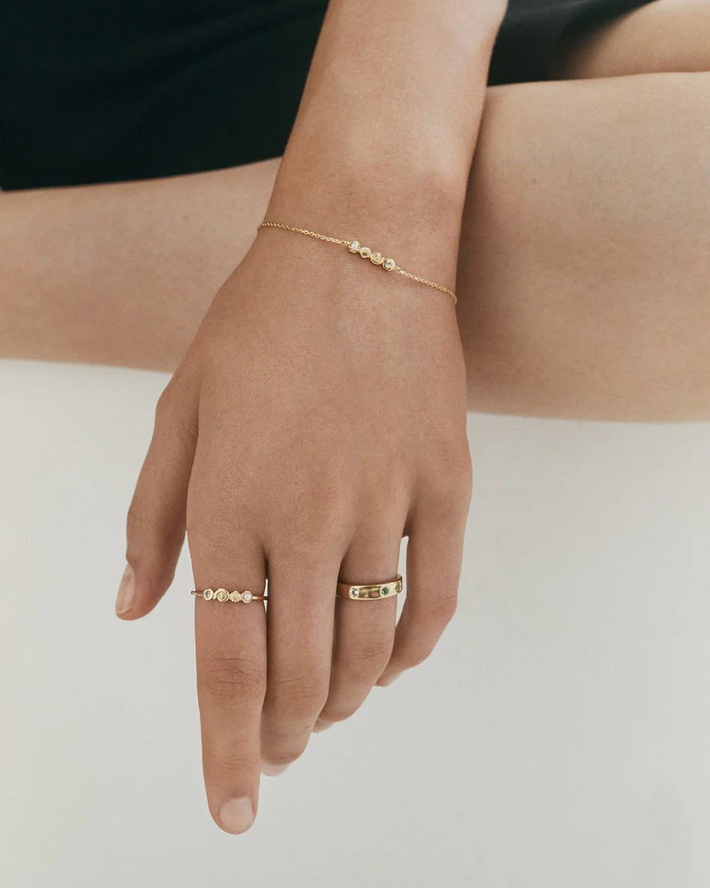 Kirstin Ash Rings Yellow Gold Sorbet Ring