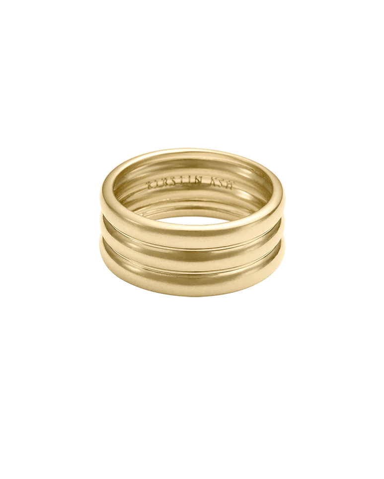 Kirstin Ash Rings Yellow Gold / 6 Steadfast Ring