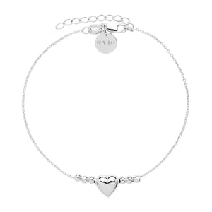 Najo Bracelets Silver Amore Charm Bracelet