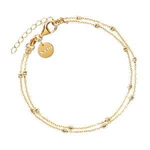 Najo Bracelets Yellow Gold Birdsong Chain Bracelet