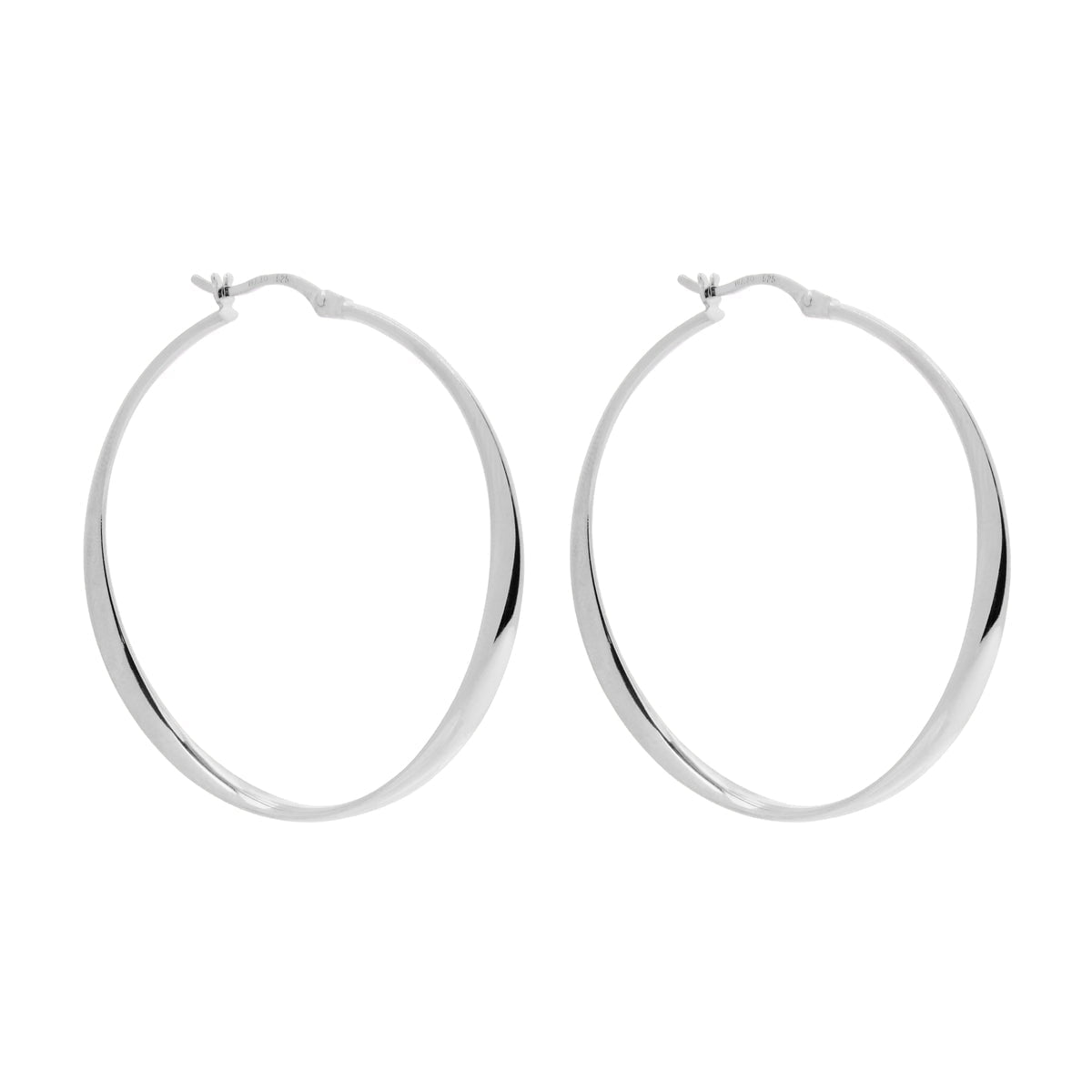 Najo Earrings Yellow Gold Najo Vespa Hoop Earring