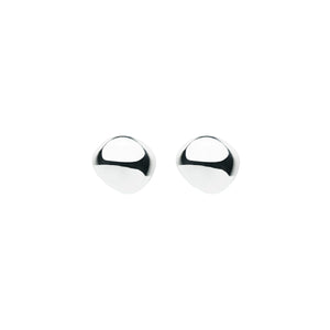 Najo Earrings Silver Pebblet Stud Earrings