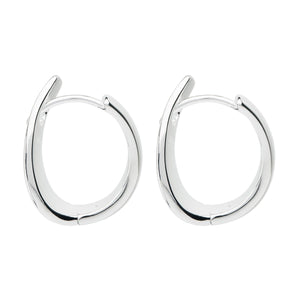 Najo Earrings Silver The Plunge Earrings