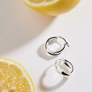 Najo Earrings Sunshine Hoop Earrings