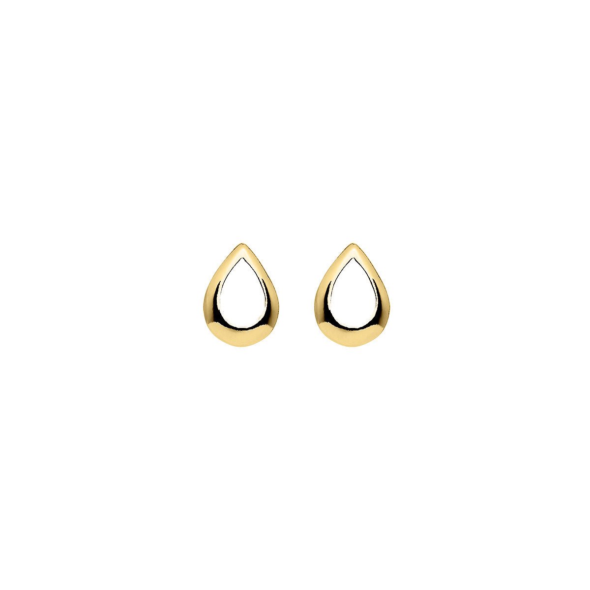 Najo Earrings Yellow Gold Chiara Studs Earrings