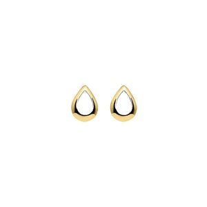 Najo Earrings Yellow Gold Chiara Studs Earrings