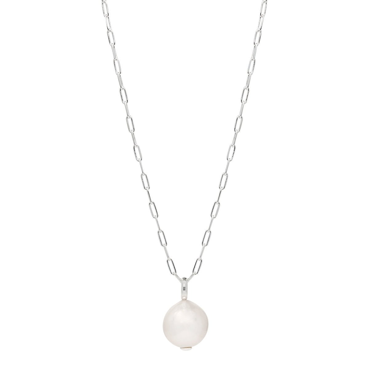 Najo Necklaces Silver Moonpool Pearl Necklace