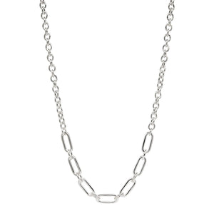 Najo Necklaces Silver Sentiero Chain Necklace