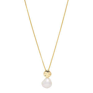 Najo Necklaces Yellow Gold Renaissance Pearl Necklace