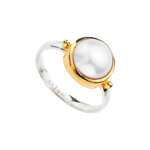 Najo Rings Two Tone / 7 Garland Pearl Ring